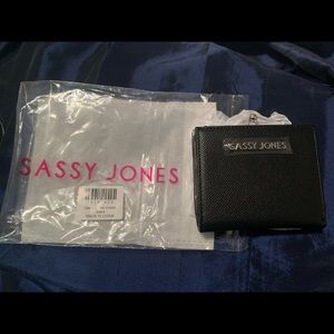 Sassy Jones ‘Cassie’ Lock and Fold Wallet (new and never used)